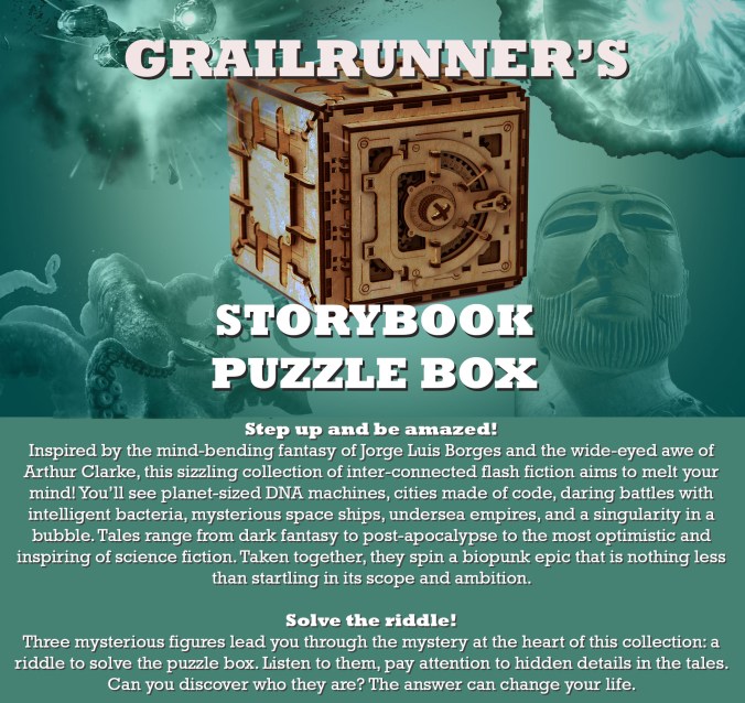 puzzle box-teal