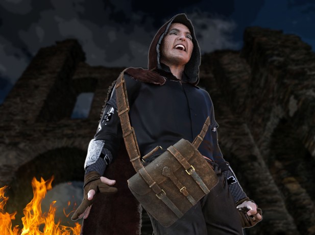 Tomb Trapper Laughing